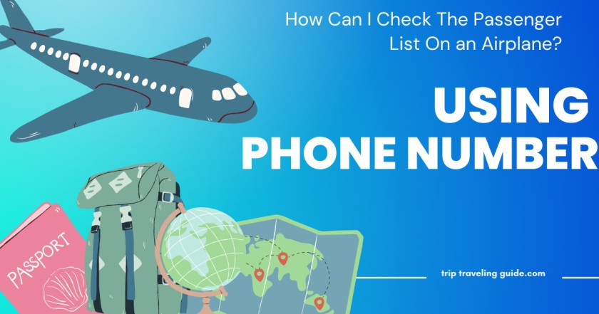 How Can I Check The Passenger List On an Airplane?