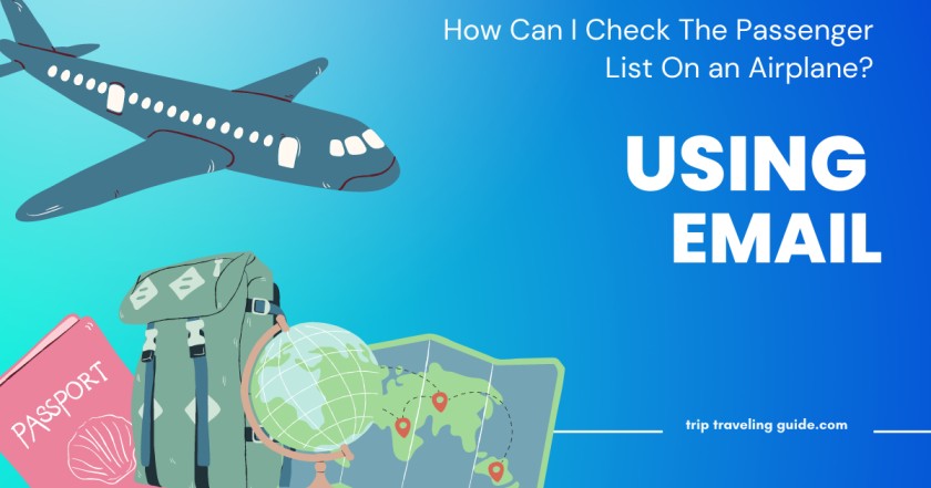 How Can I Check The Passenger List On an Airplane?
