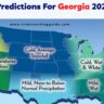 Snow Predictions For Georgia 2024 2025