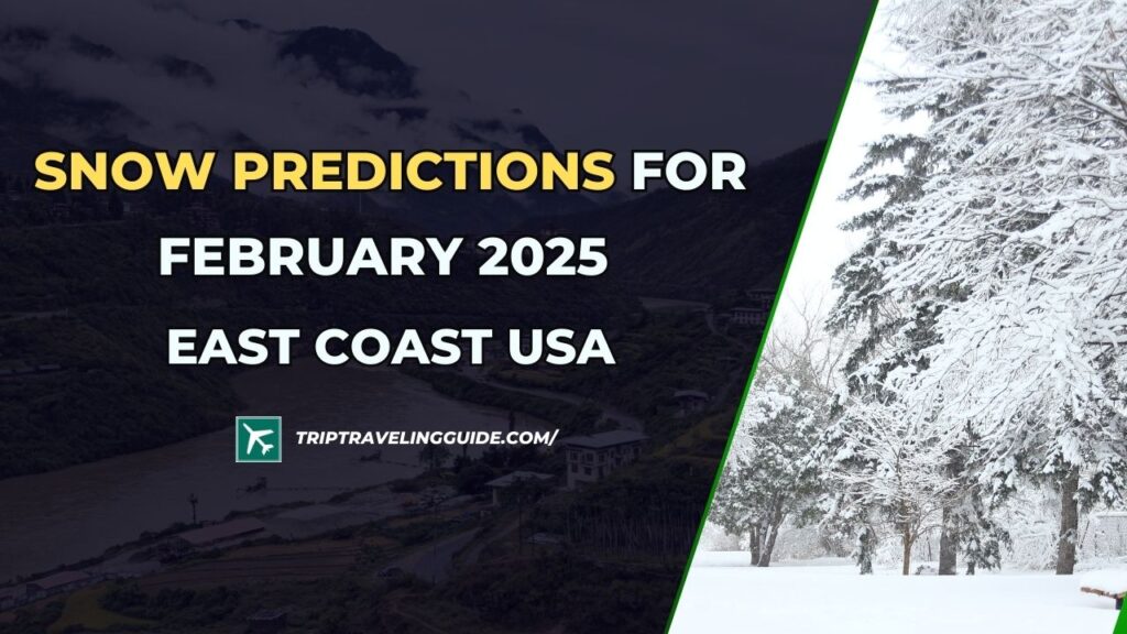 snow predictions for february 2025 east coast usa